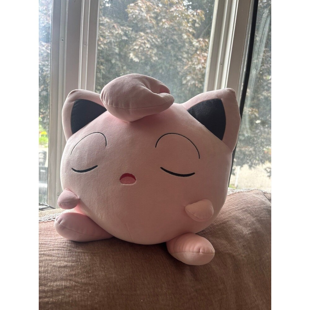 Pokémon Jigglypuff Plush Pink 2023 Official Nintendo Game Freak